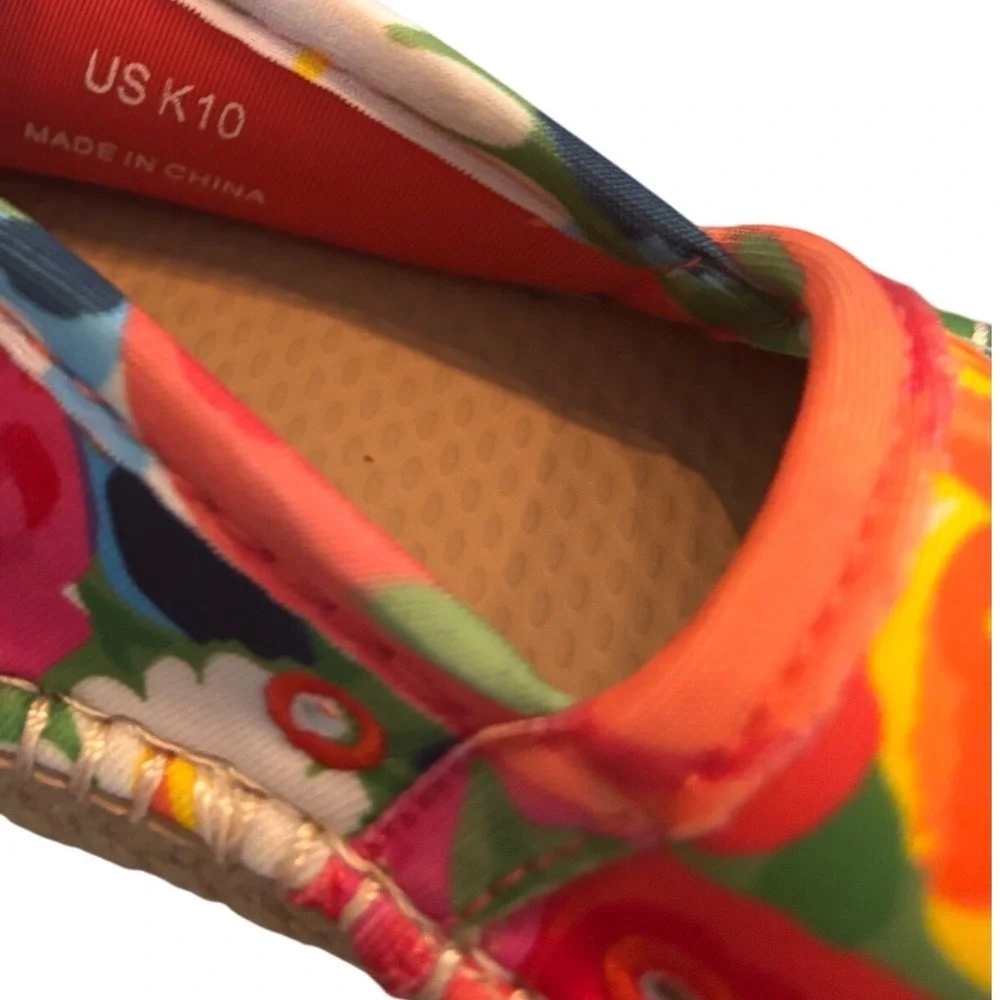 Sea Star x Frances Valentine Kids Floral Espadrille Water Shoes Multicolor K10